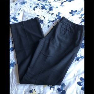 Banana Republic Martin Fit navy blue pinstripe